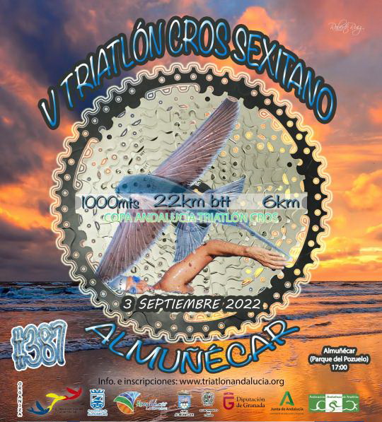 Este sábado se celebra el V Triatlón Cros Sexitano#387# puntuable de la I Copa de Andalucía de Triatlón Cros.
